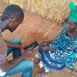 Face-to-face interview taking place in Senegal as part of the Gallup World Poll 2018